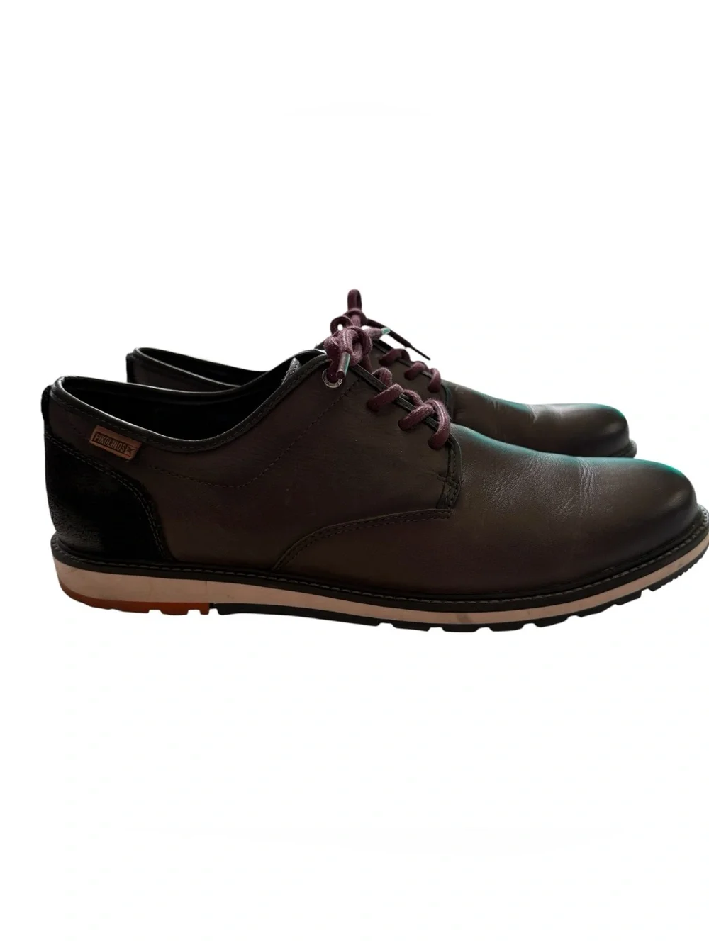 Pikolinos Glasgow Oxford Shoes Brown Leather Mens Eu Size 46 U.S Size 13